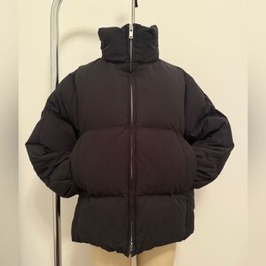 COS Women's Black Puffer Jacket